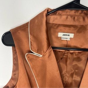 Jason Wu Satin Vest NWOT